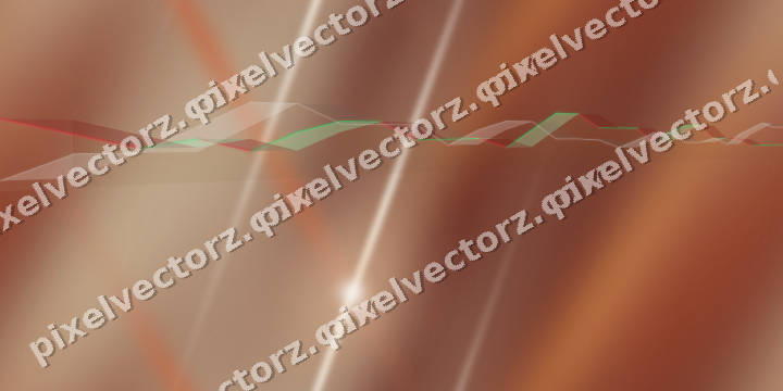 Nahtloser Neon Diagramm Hintergrund in Orange und Bernstein