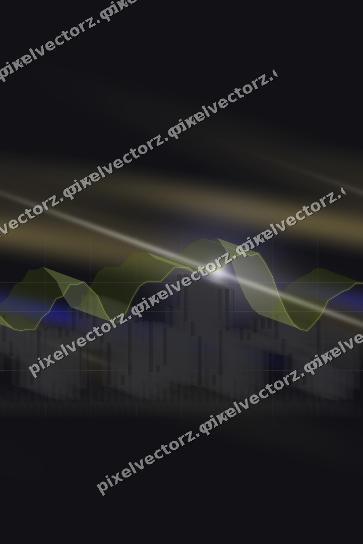 Nahtloser Neon Diagramm Hintergrund in Blau und Violett