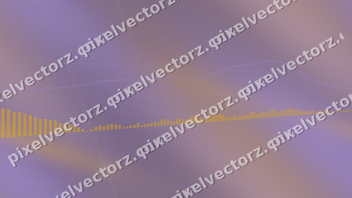 Nahtloser Neon Diagramm Hintergrund in Bernstein und Violett