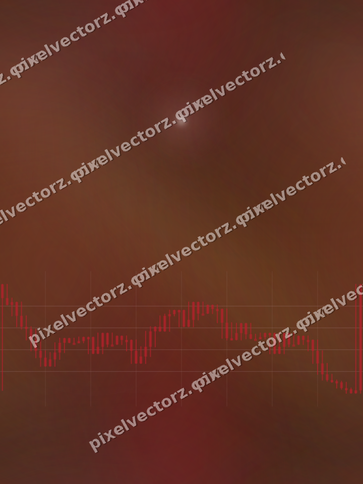 Nahtloser Neon Diagramm Hintergrund in Rot und Bernstein