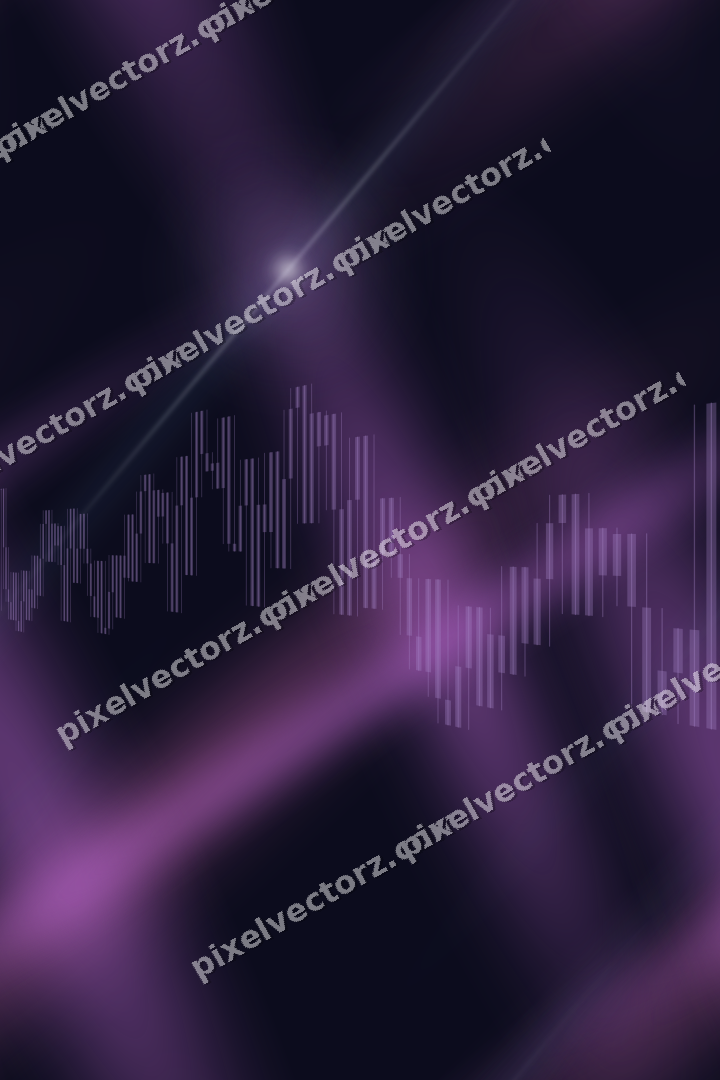 Nahtloser Neon Diagramm Hintergrund in Violett und Blau