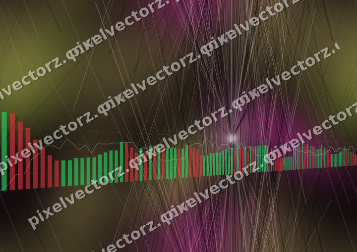 Nahtloser Neon Diagramm Hintergrund in Magenta und Limette