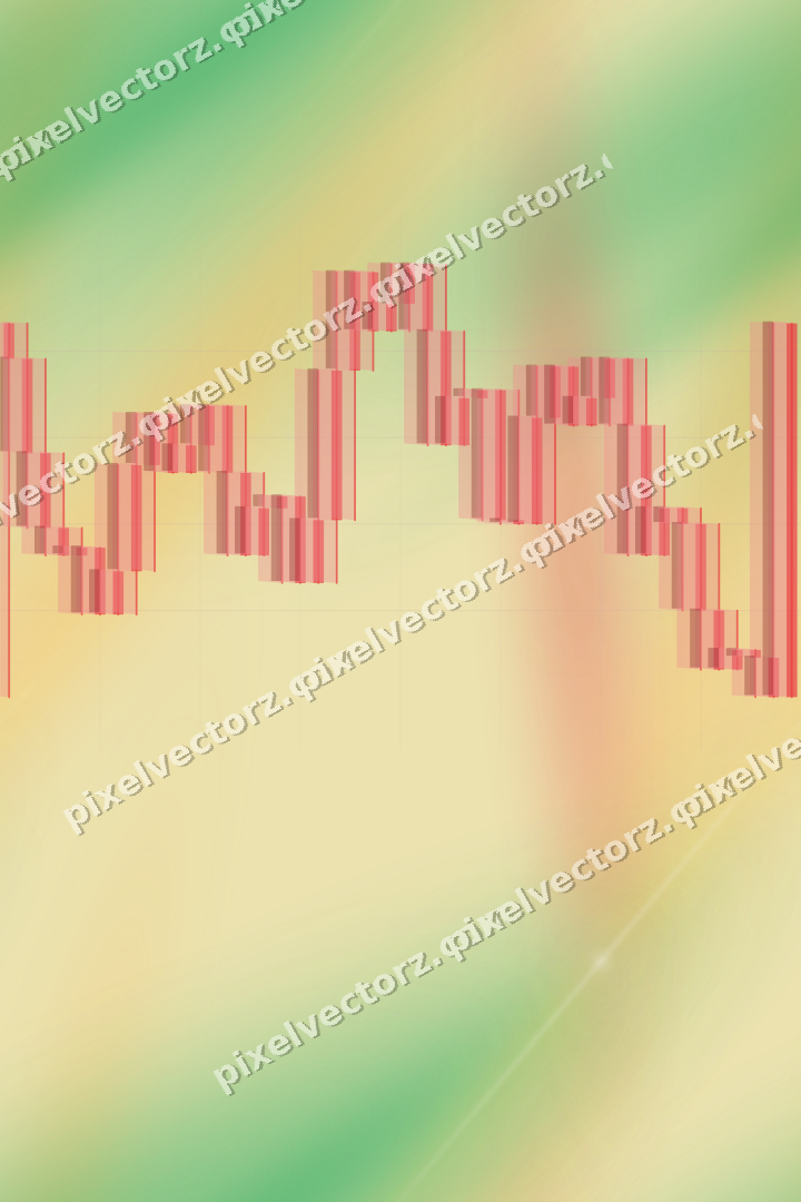 Nahtloser Pastell Diagramm Hintergrund in Rot und Orange