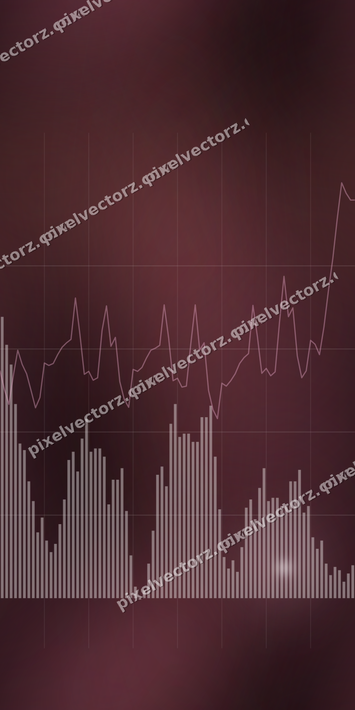 Nahtloser Neon Diagramm Hintergrund in Rosa und Rot