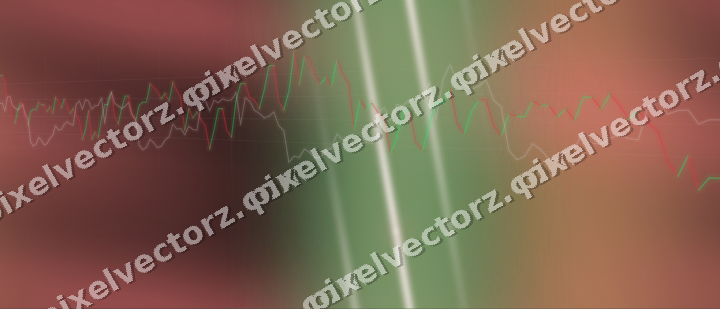Nahtloser Neon Diagramm Hintergrund in Rot und Grün
