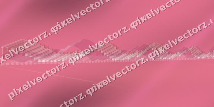 Nahtloser Neon Diagramm Hintergrund in Rosa und Rot