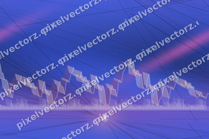Nahtloser Neon Diagramm Hintergrund in Rosa und Blau