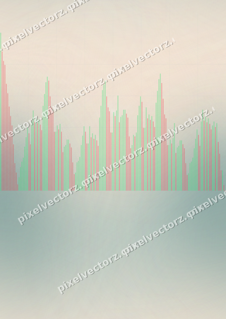 Nahtloser Pastell Diagramm Hintergrund in Dunkelpetrol und Orange