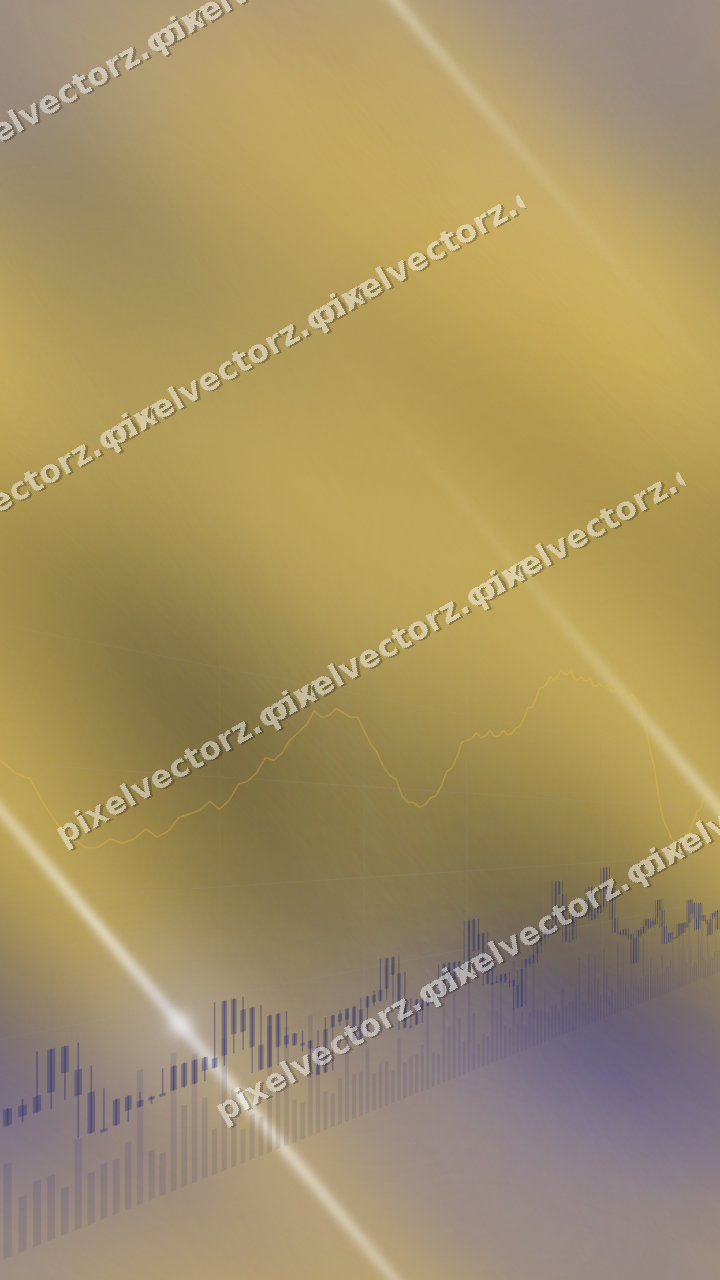 Nahtloser Neon Diagramm Hintergrund in Blau und Bernstein