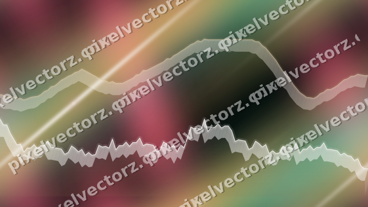 Nahtloser Neon Diagramm Hintergrund in Rosa und Bernstein