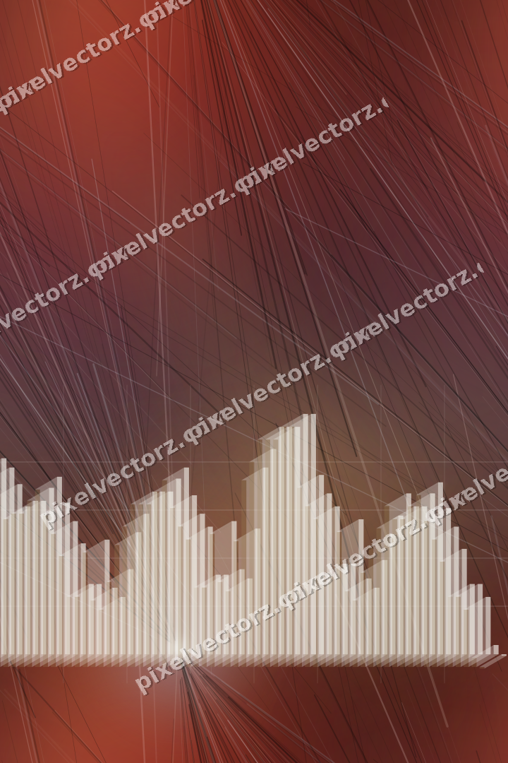 Nahtloser Neon Diagramm Hintergrund in Blau und Rot