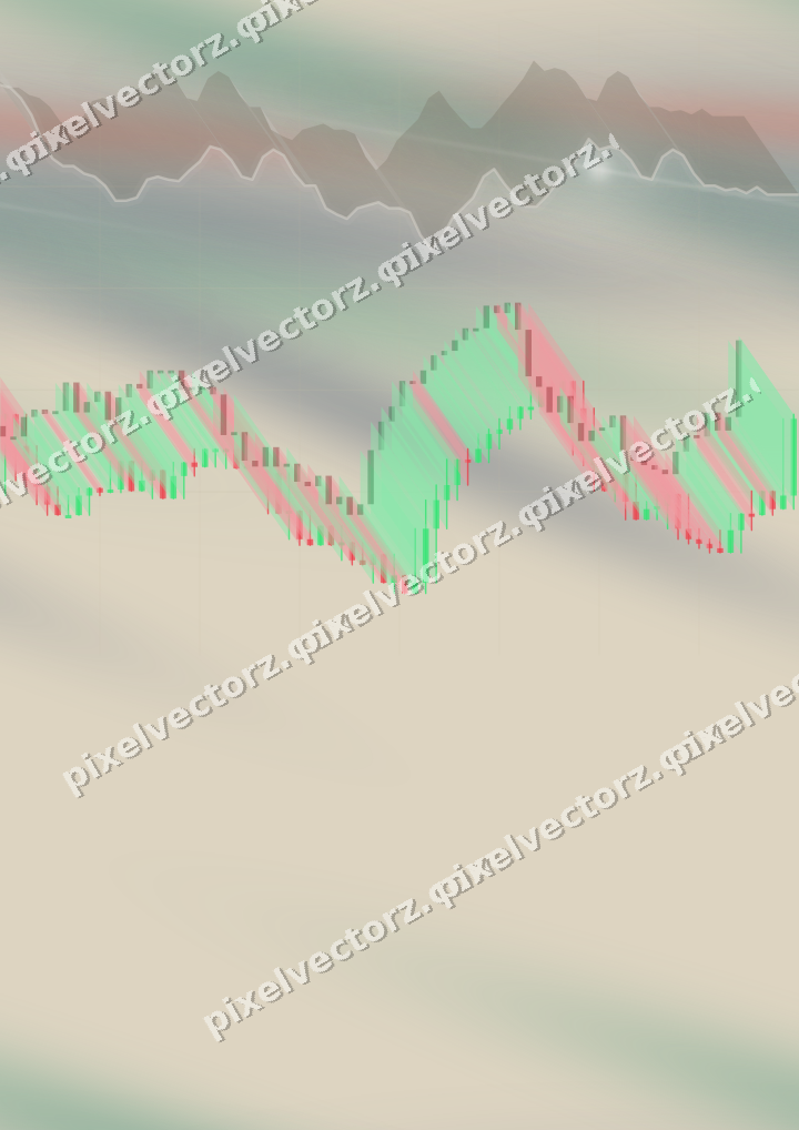 Nahtloser Pastell Diagramm Hintergrund in Bernstein und Grün