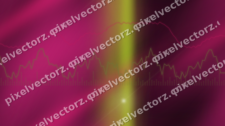 Nahtloser Neon Diagramm Hintergrund in Limette und Rosa