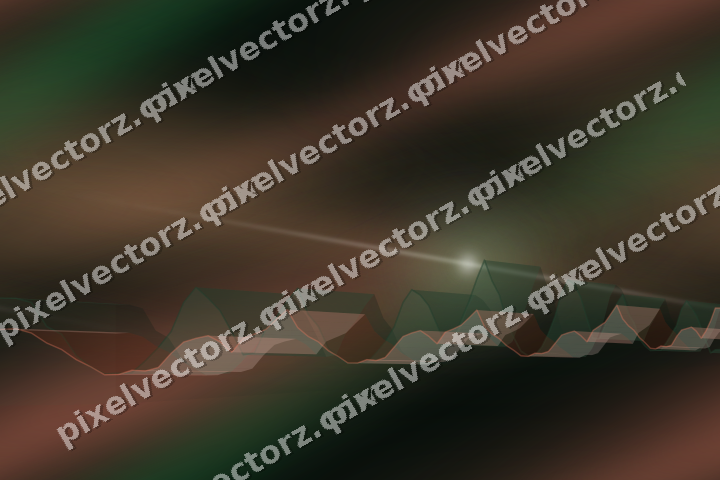 Nahtloser Neon Diagramm Hintergrund in Grün und Rot