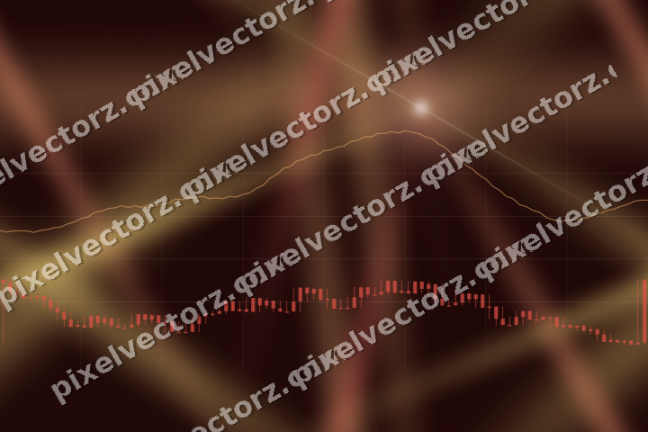 Nahtloser Neon Diagramm Hintergrund in Rot und Orange