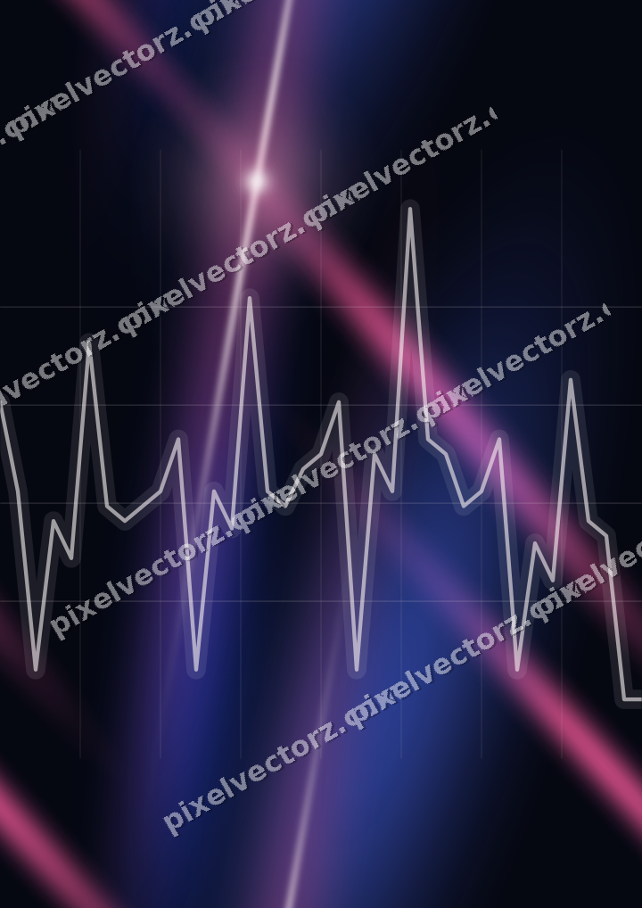 Nahtloser Neon Diagramm Hintergrund in Rosa und Blau