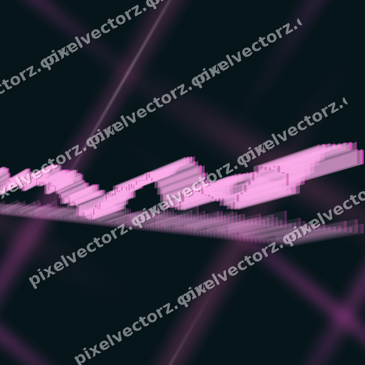 Nahtloser Neon Diagramm Hintergrund in Magenta und Violett