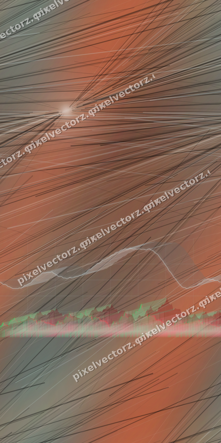 Nahtloser Neon Diagramm Hintergrund in Petrol und Orange