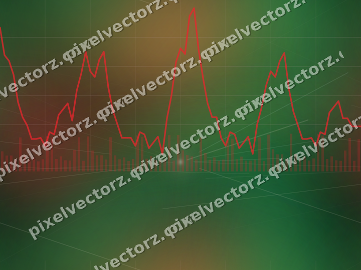 Nahtloser Neon Diagramm Hintergrund in Rot und Orange