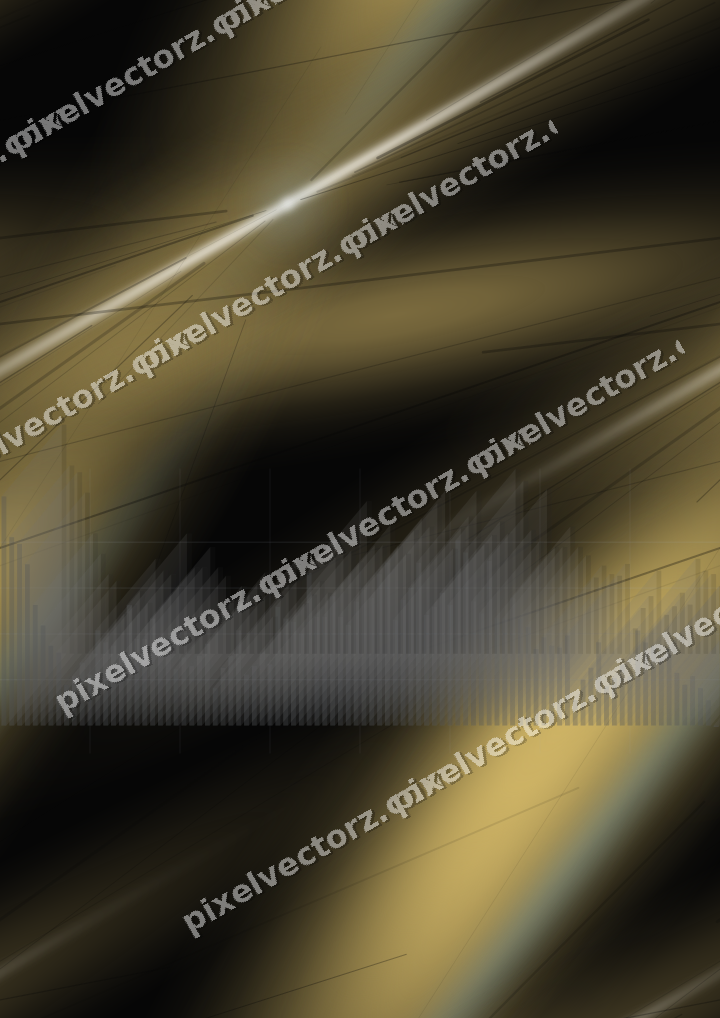 Nahtloser Neon Diagramm Hintergrund in Blau und Bernstein