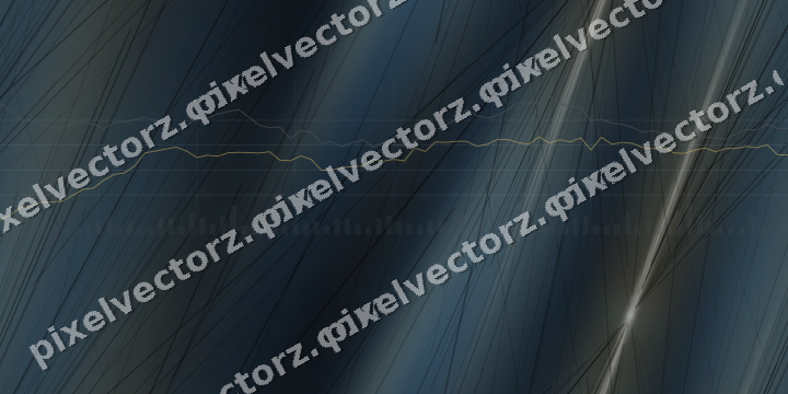 Nahtloser Neon Diagramm Hintergrund in Blau und Bernstein