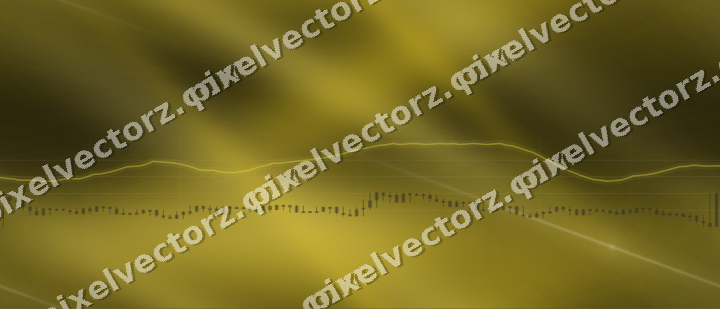 Nahtloser Neon Diagramm Hintergrund in Bernstein und Gelb