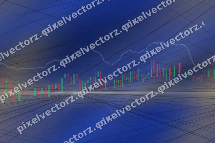 Nahtloser Neon Diagramm Hintergrund in Bernstein und Blau