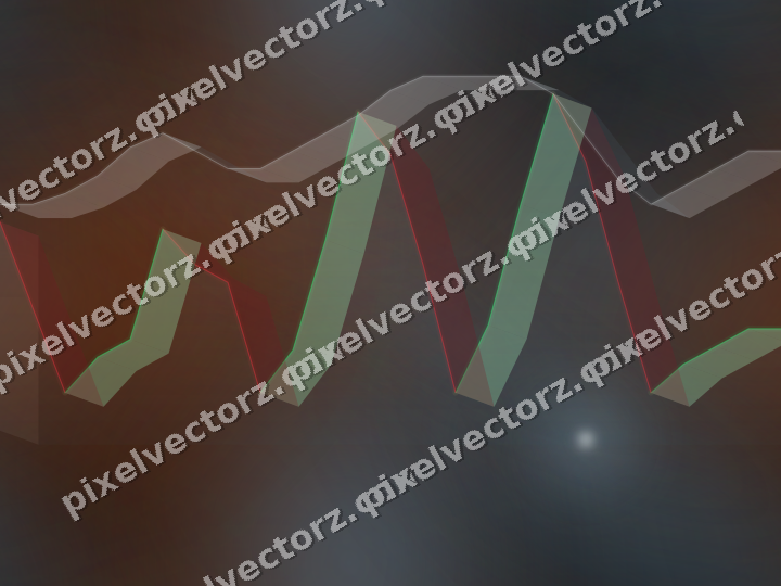 Nahtloser Neon Diagramm Hintergrund in Türkis und Rot
