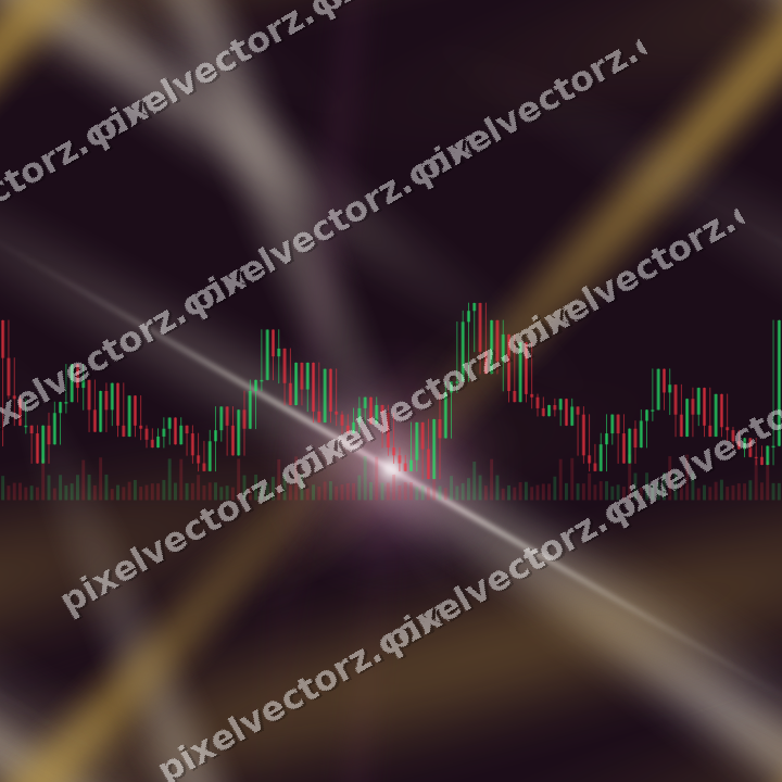 Nahtloser Neon Diagramm Hintergrund in Dunkelmagenta und Bernstein