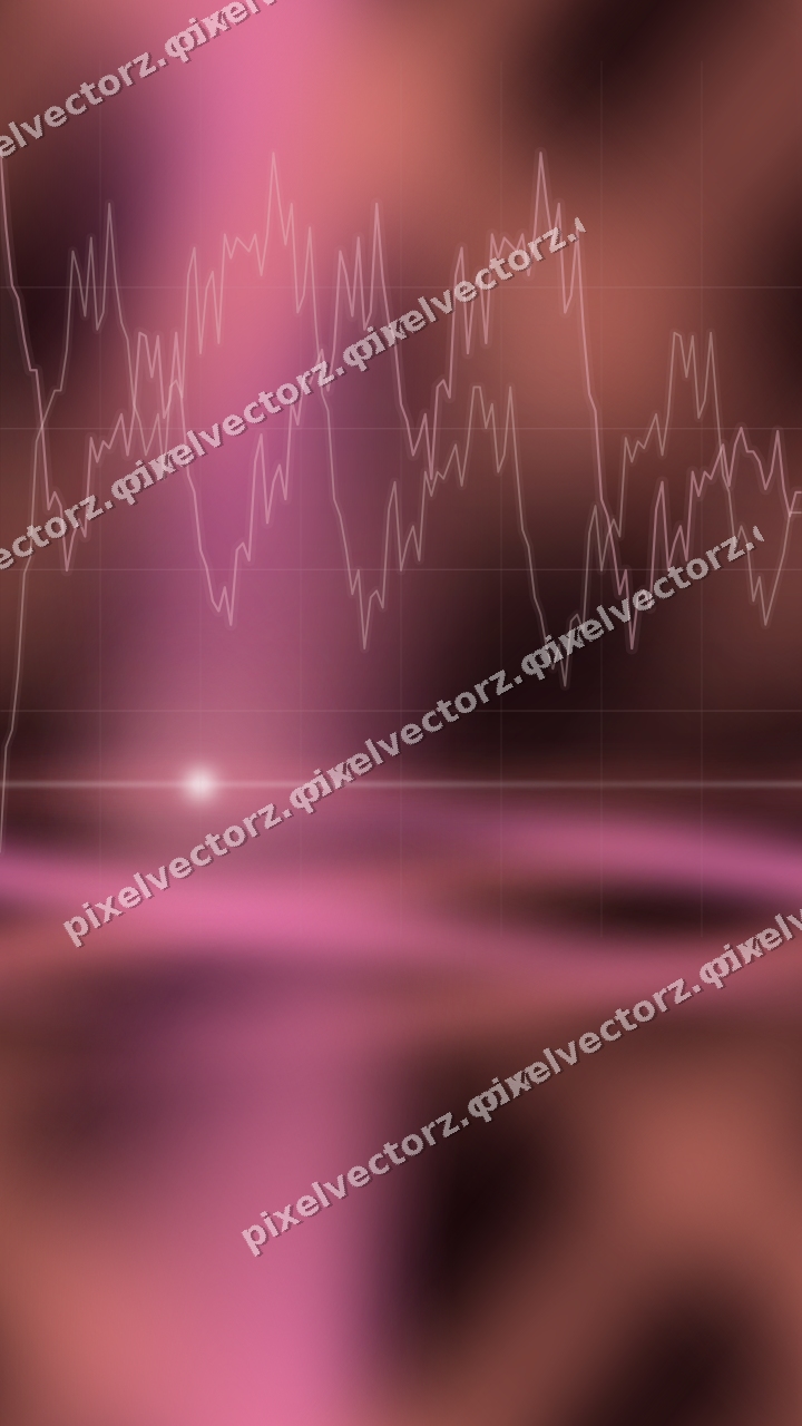 Nahtloser Neon Diagramm Hintergrund in Rosa und Rot
