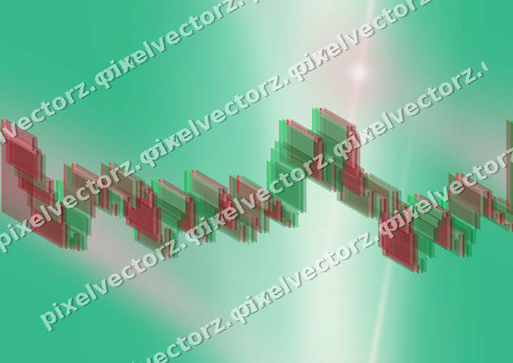 Nahtloser Neon Diagramm Hintergrund in Blassrosa und Blassbernstein