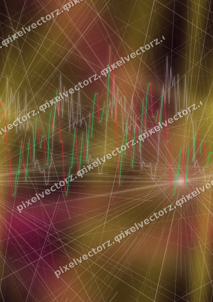 Nahtloser Neon Diagramm Hintergrund in Rosa und Gelb