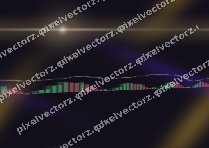 Nahtloser Neon Diagramm Hintergrund in Bernstein und Violett