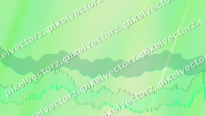 Nahtloser Pastell Diagramm Hintergrund in Grün und Limette