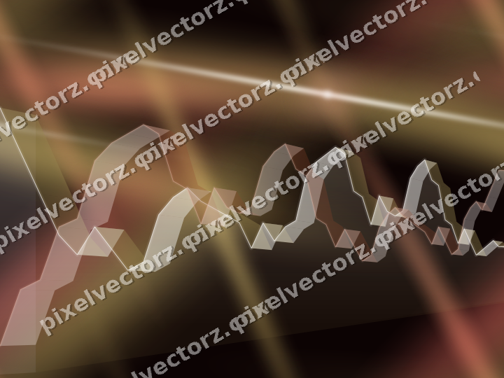 Nahtloser Neon Diagramm Hintergrund in Rot und Orange