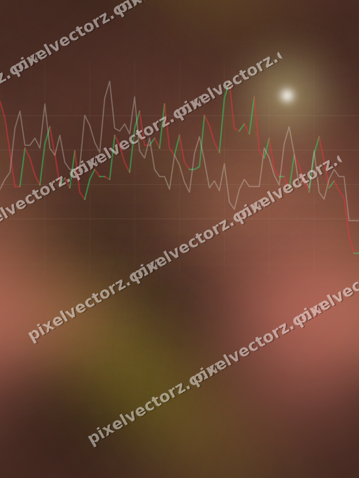 Nahtloser Neon Diagramm Hintergrund in Gelb und Rot