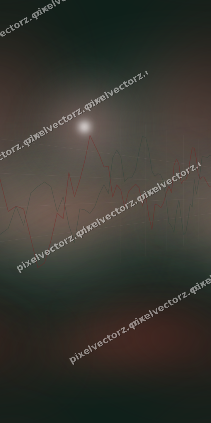 Nahtloser Neon Diagramm Hintergrund in Dunkelrot und Dunkelgrün