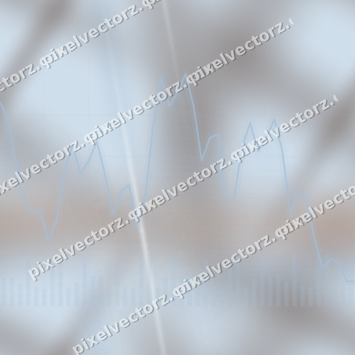 Nahtloser Pastell Diagramm Hintergrund in Blau und Orange