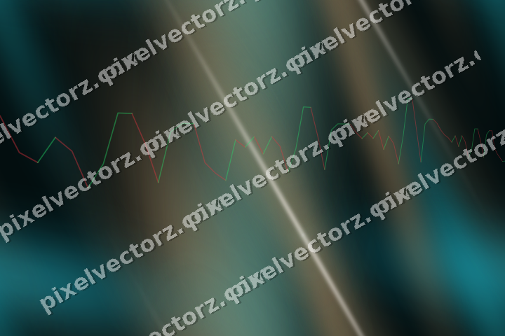 Nahtloser Neon Diagramm Hintergrund in Petrol und Orange