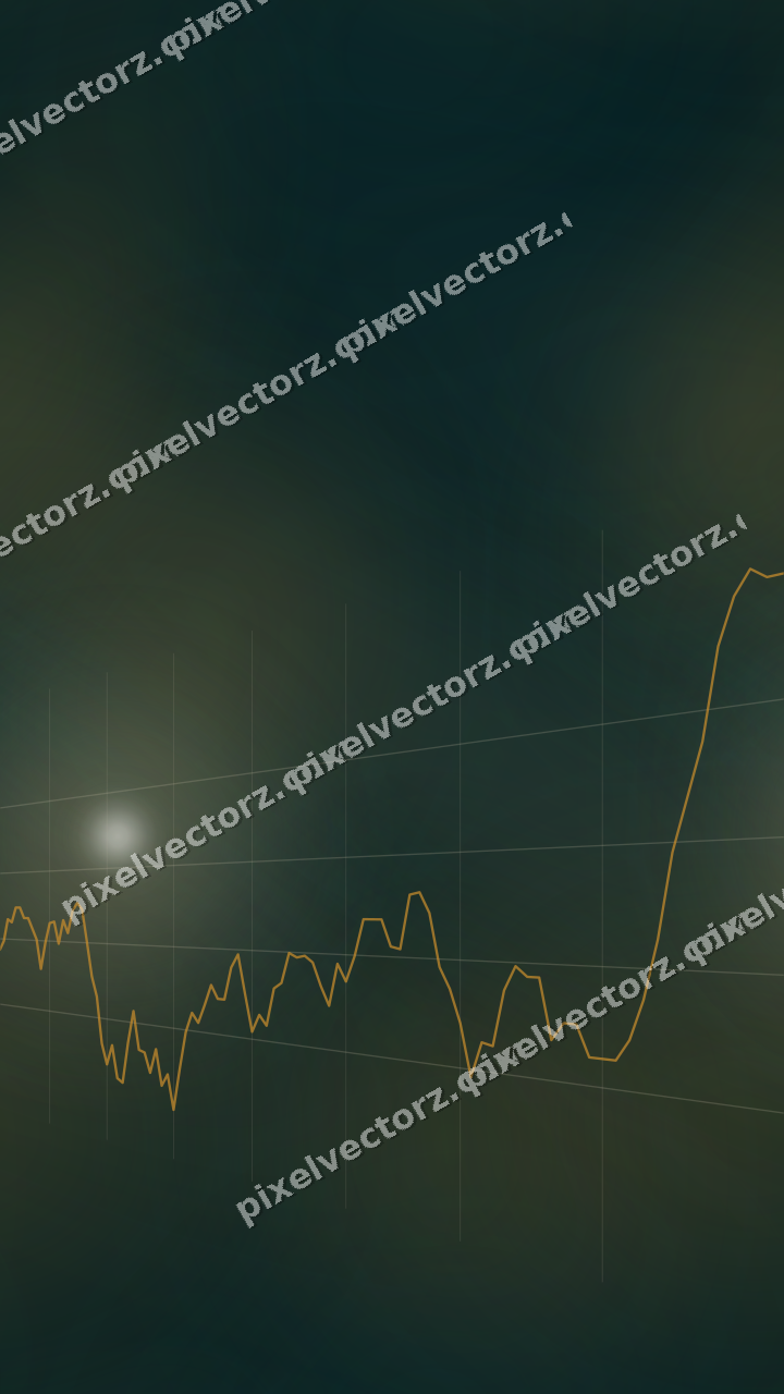 Nahtloser Neon Diagramm Hintergrund in Bernstein und Dunkelpetrol