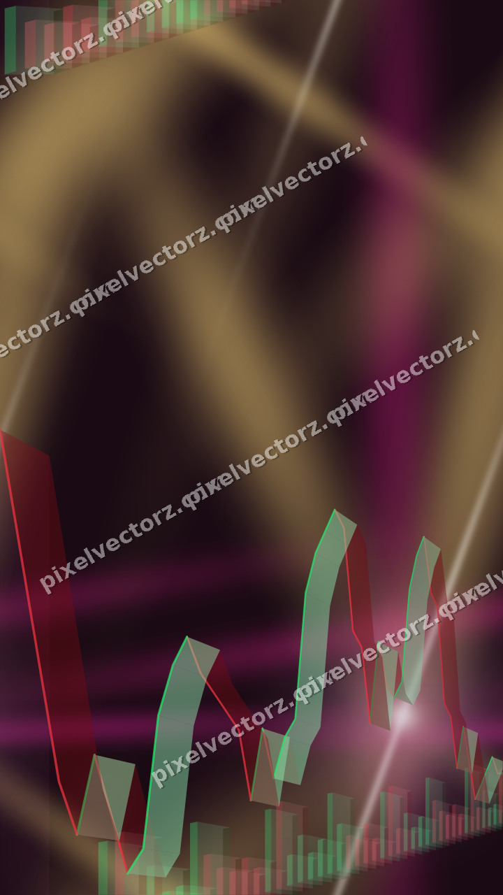 Nahtloser Neon Diagramm Hintergrund in Magenta und Rosa