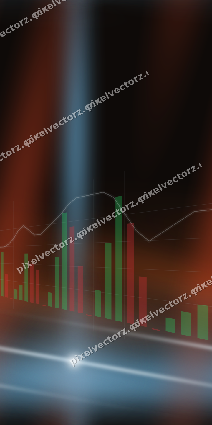 Nahtloser Neon Diagramm Hintergrund in Türkis und Rot