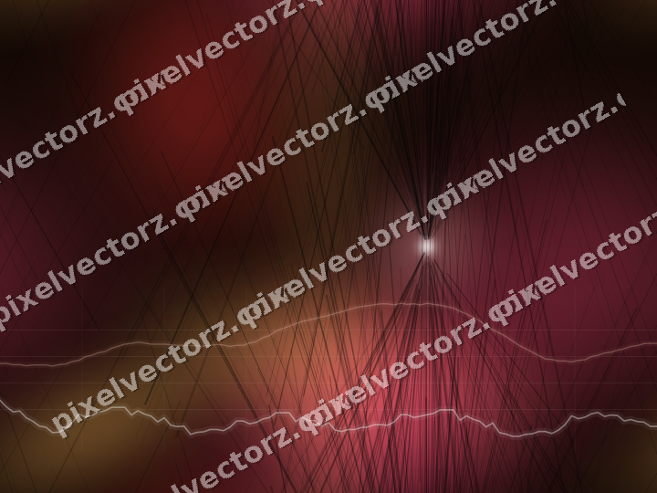 Nahtloser Neon Diagramm Hintergrund in Rot und Orange
