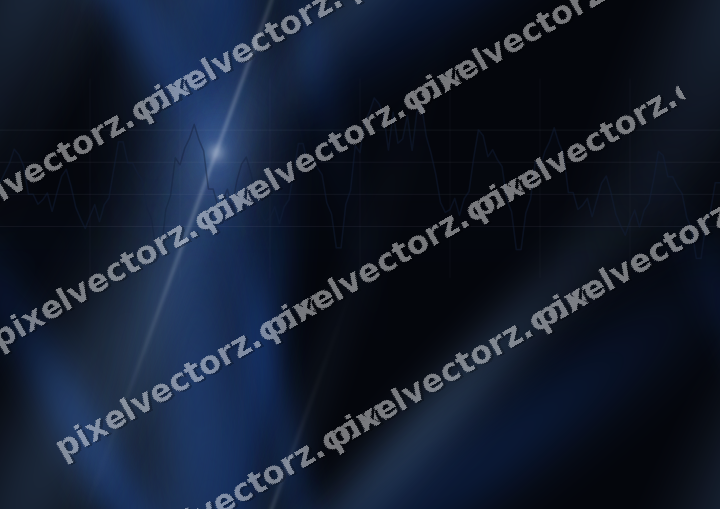 Nahtloser Neon Diagramm Hintergrund in Blau