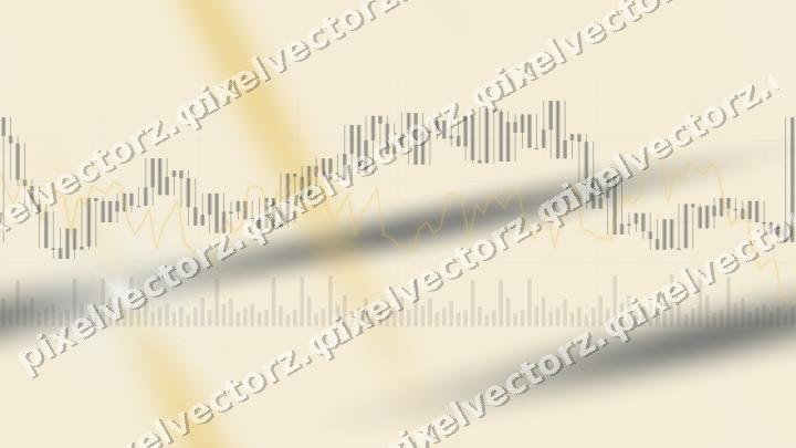 Nahtloser Pastell Diagramm Hintergrund in Bernstein und Grau