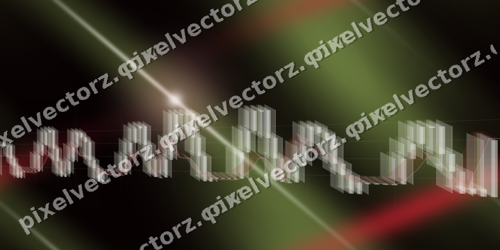 Nahtloser Neon Diagramm Hintergrund in Rot und Grün