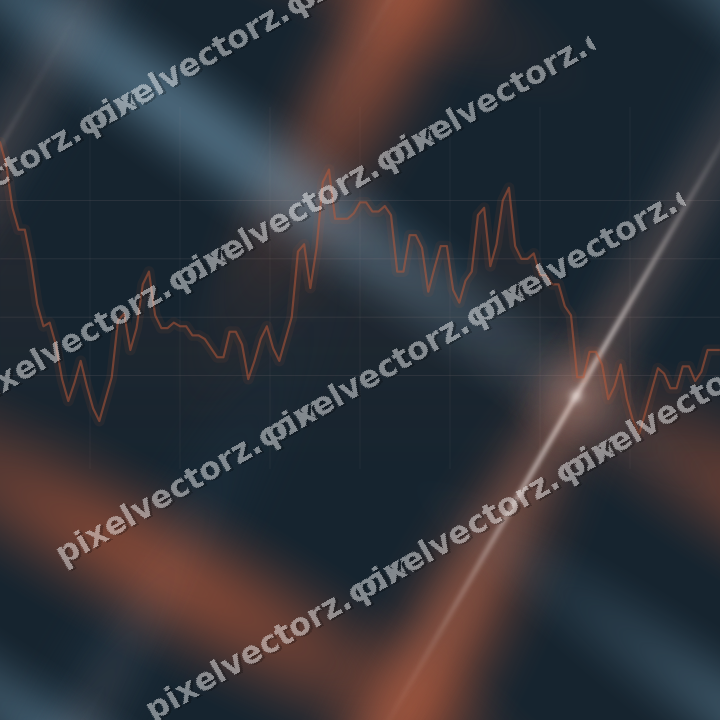 Nahtloser Neon Diagramm Hintergrund in Orange und Türkis