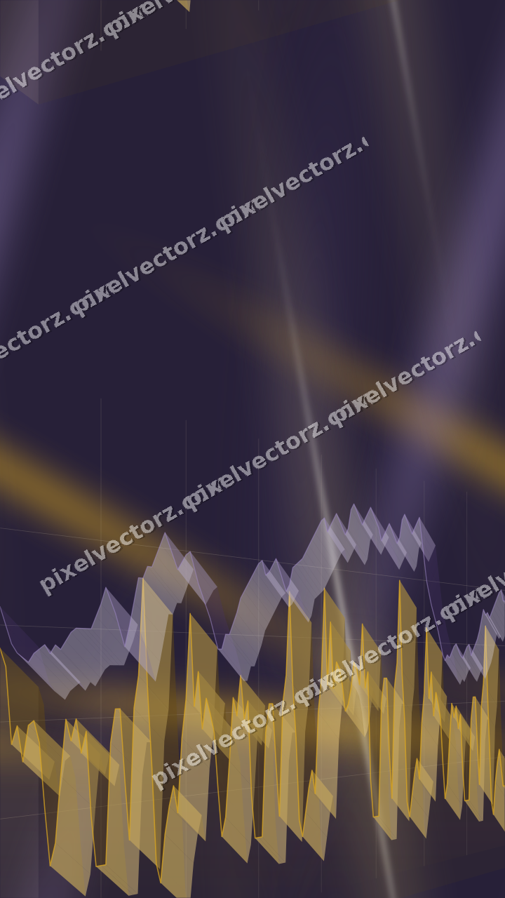 Nahtloser Neon Diagramm Hintergrund in Bernstein und Violett