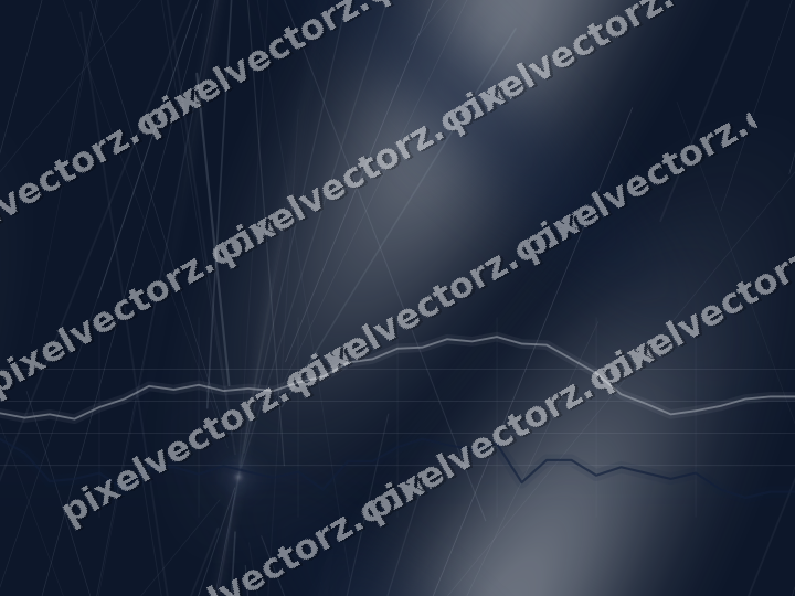 Nahtloser Neon Diagramm Hintergrund in Dunkelblau und Weiß