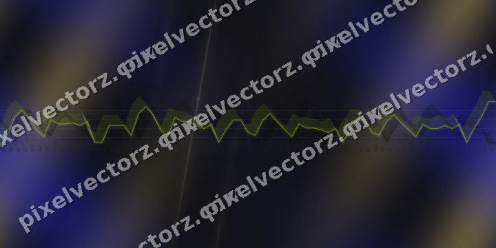 Nahtloser Neon Diagramm Hintergrund in Blau und Violett